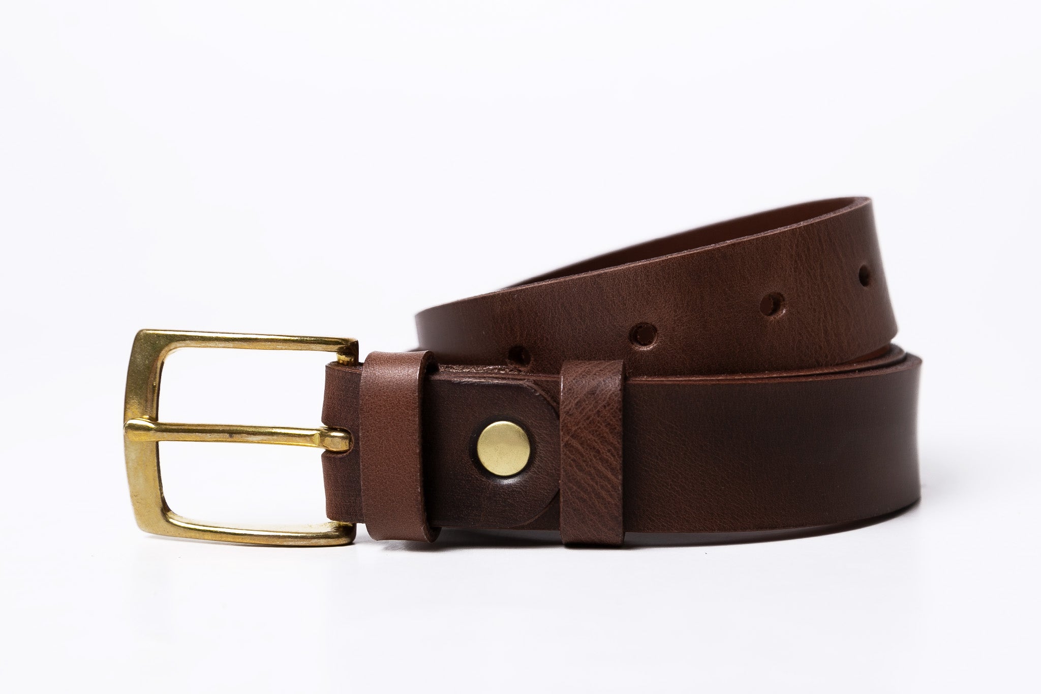 Ciemny brąz pajet 3 cm + Mosiądz. 75 cm (Nr 34)
