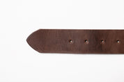 Ciemny brąz pajet 4 cm + Aurum. 112 cm (Nr 76)